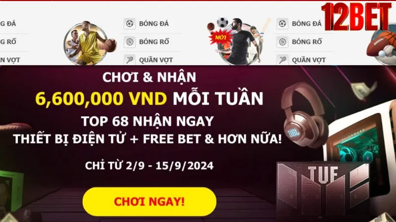 Hướng dẫn đăng ký và tham gia tại 12Bet