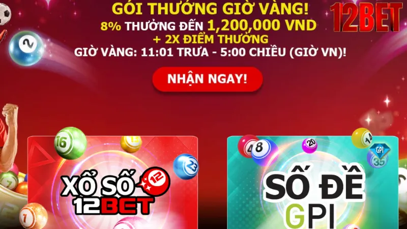 Lý do nên trải nghiệm xổ số tại cổng game 12Bet?